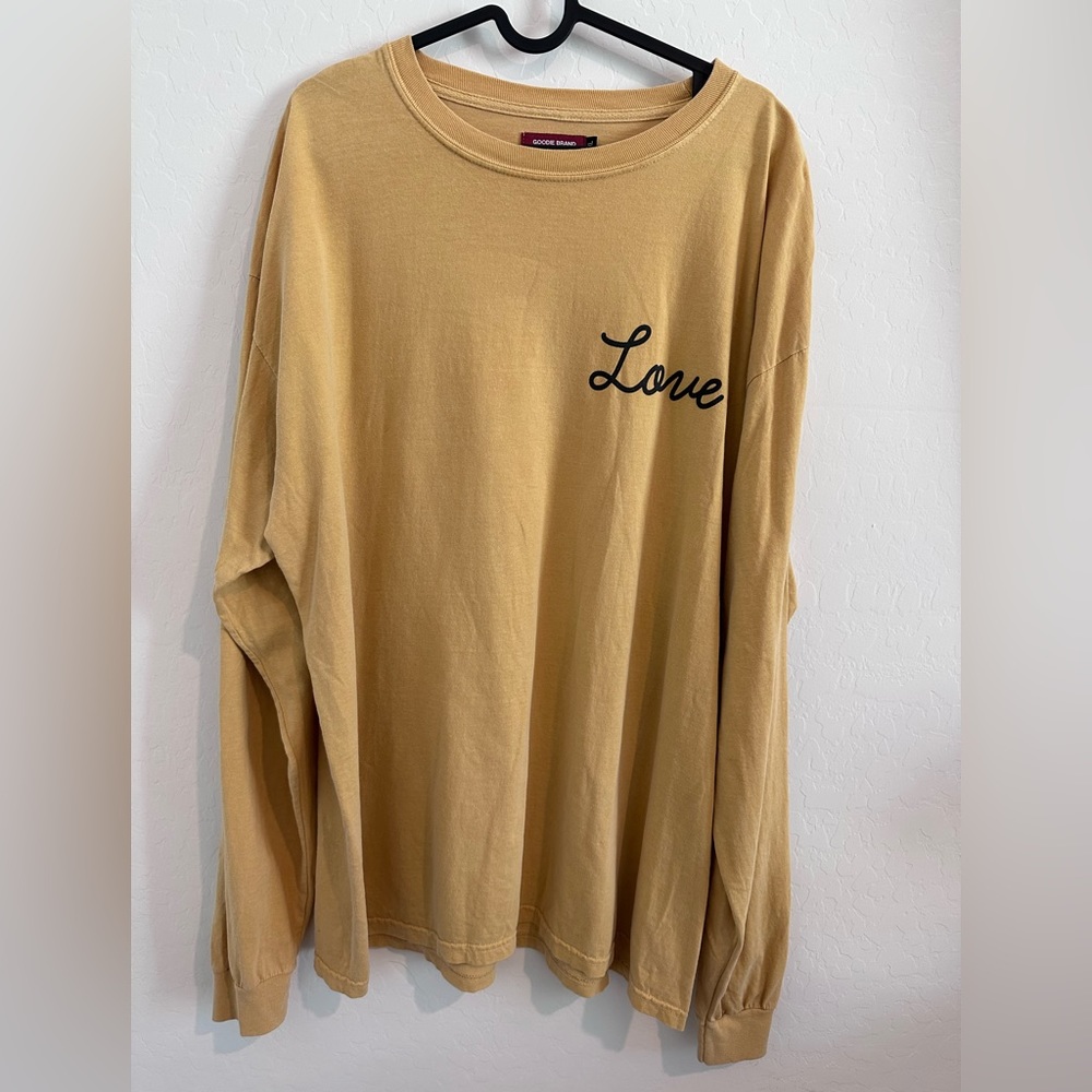 Goodie Brand‎ Long Sleeve Tee-Size XL